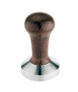 Motta 8100 M - Tamper Holzgriff Edelstahl 58mm