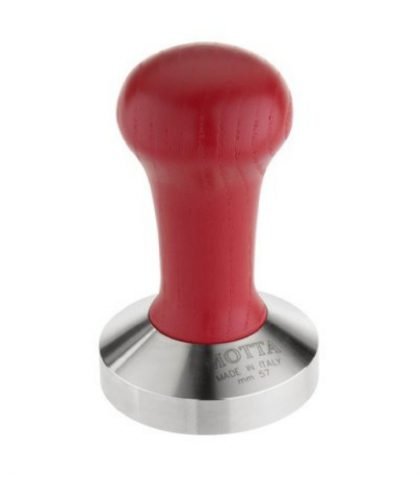 Motta 8150 R - Tamper Rot konvex Edelstahl 58mm