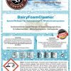 BENNETT-Coffee clean - DairyFoamCleaner - blue - Milchsystemreiniger - sauer - Etikett