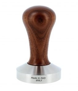 De Vecchi Class Coffee Tamper Walnut Griff