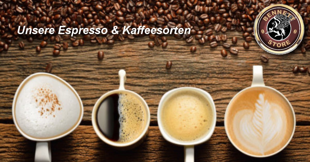 Espresso & Kaffee | Im BENNETT-SHOP bestellen!