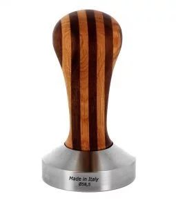 De Vecchi – COFFEE TAMPER Two-Colour Wood 58,5mm
