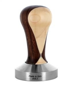 De Vecchi - Coffee Tamper Walnuss-Ahorn mit 58,5mm Base